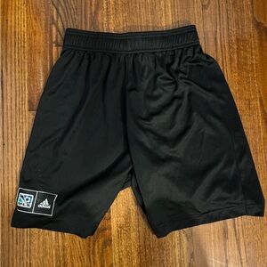 Adidas Kids Black Soccer Shorts XL